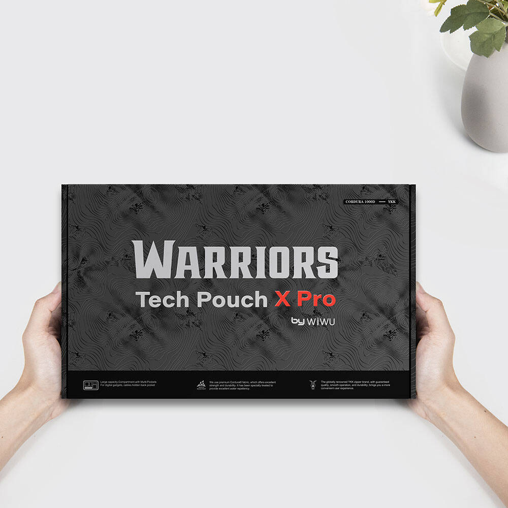 Wiwu Warriors Tech Pouch X Pro Dupont Cordura 1000D Naylon Kumaş Macbook Aksesuar Çantası Wiwu Warriors Tech Pouch X Pro Dupont Cordura 1000D Naylon Kumaş Macbook Aksesuar Çantası